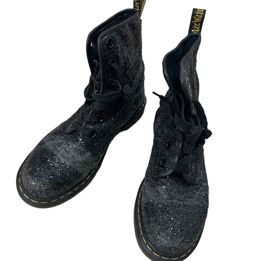 Sparkly Doc Martens   Used in great shape still has a lot of life